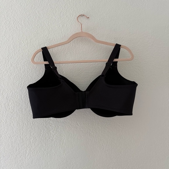 Vanity fair Black Full- Figure Smoothing Underwire Bra Size 40DD - Picture 7 of 9